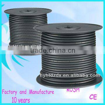 high quality 2 core black speaker wire