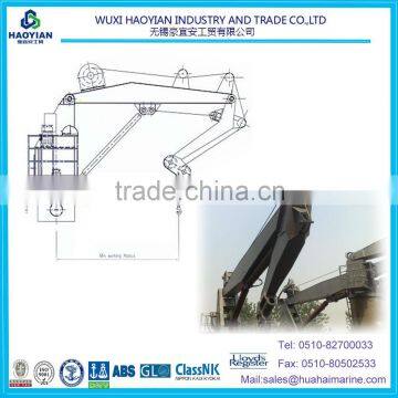 A type knuckle crane HMZ1 for sale