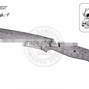 Damascus Steel Knife Blade Blank DD-BB-1517