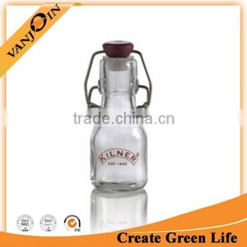 Flint 70ml Mini Clip Top Glass Bottle For Food