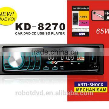 KD-8270 12V DETACHABLE PANEL ONE DIN CD USB SD AUX CAR RADIO DVD PLAYER