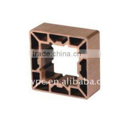 wpc pergola railing post