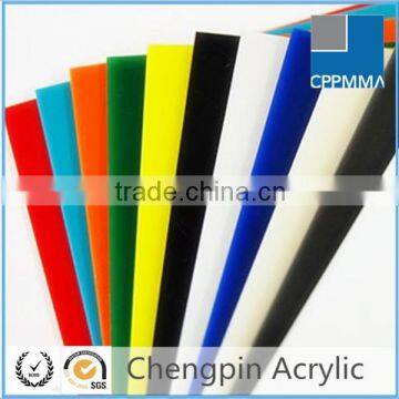 colored clear transparent hard plastic glass sheet