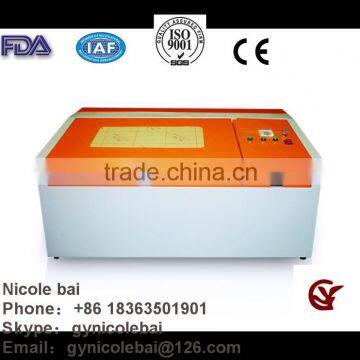 Water Cooling engraving Speed:0-30000mm/min Cheap Type GY-430 Laser Engraving Machine