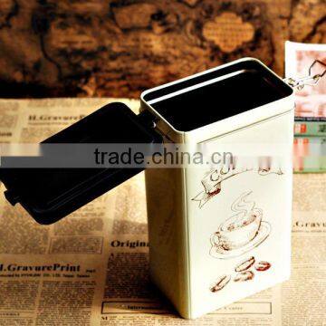 2014 Promotional Luxury Rectangular Coffee Tin Box photo-3