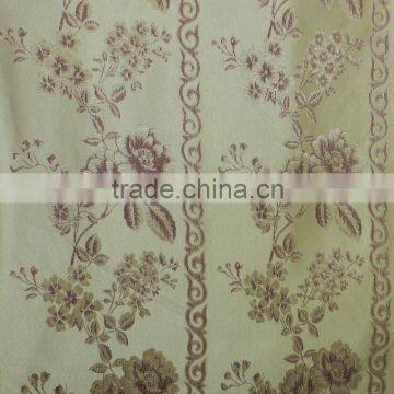 480D Polyester jacquard curtain fabric, use lulex thread