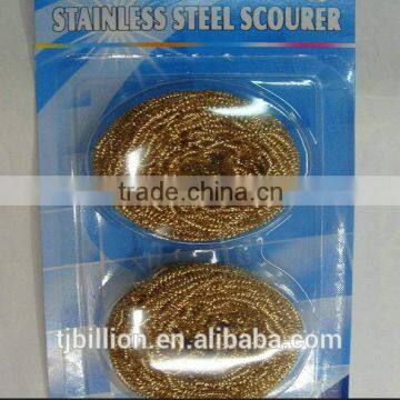 Chinese imports wholesale househould cleaning brass scourers