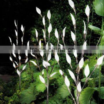 3 X STYLISH ORNAMENTAL ACRYLIC BRANCH TREE LEAF SOLAR OUTDOOR GARDEN LED LIGHTS SO4810R