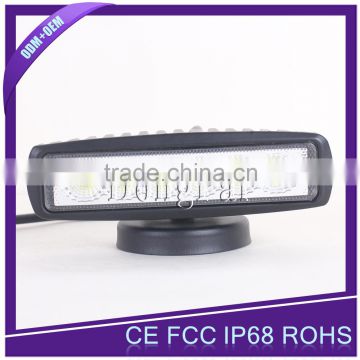 18W LED lighting, 6 inches car headlights