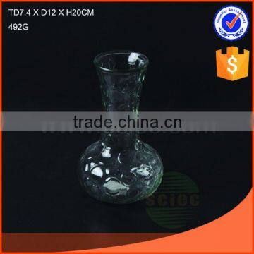 wholesale cheap glass vases with high quality