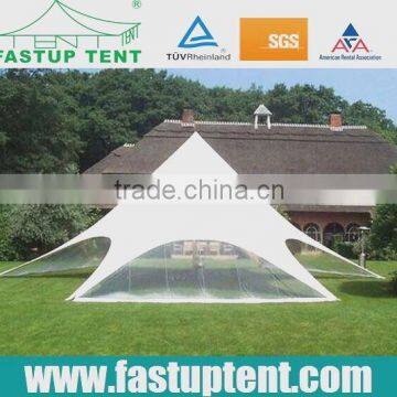White PVC Fabric Star Tent photo-3