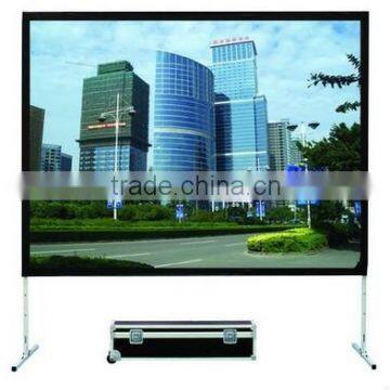 Auto-lock Fast-fold Projection Screen/fast Fold Screen/large Outdoor Projection Screens