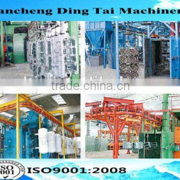Q38 series hanger clain type shot blasting machine/blasting machine