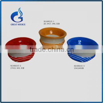 high quality round ceramic dog bowls wholesale