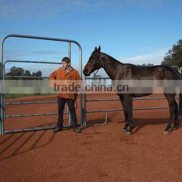 galvanized cattle/horse yard panels , oval bar animal panels china