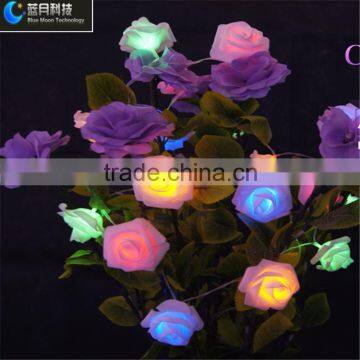 Holiday Wedding Lights Rose Flower Led String Light Quality Choice