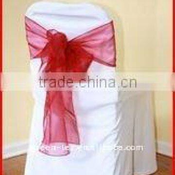 organza sash/chair sash