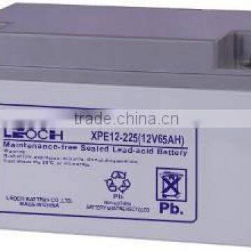 LEOCH Battery VRLA (AMG) 12V XPE Series- UPS/High Rate Expending Grid Battery