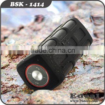 2015 Military Power bank waterproof wireless bluetooth speaker with NFC BSCI certified supplier                        
                                                Quality Choice