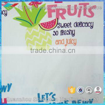 letter printed one-piece swimming suit fabric