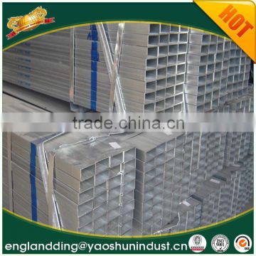 Factory price pre galvanized square pipe for sale made in China