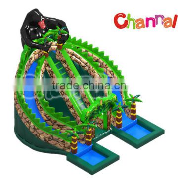 Hot selling channal crazy inflatable slide commercial inflatables slide for sale                        
                                                                                Supplier's Choice