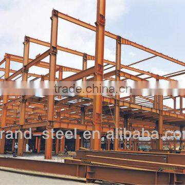 Durable steady anti-fire best price factory by steel structure