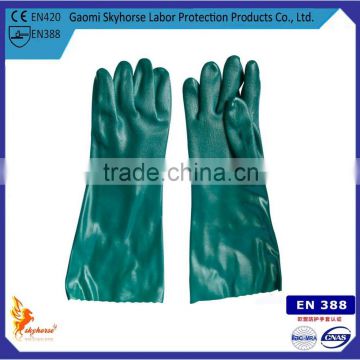 Cotton Interlock PVC Coated Safety Work Gloves, PVC Gloves