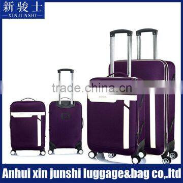 Soft Fabric EVA 1200D 600D Material Nylon Suitcase Trolley Case Luggage With Fashion Design