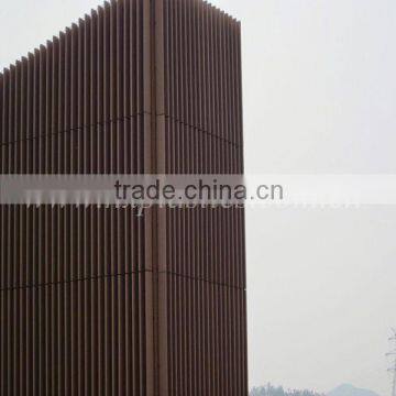 Popular WPC Fences UV-protected Low Maitenance Garden Sawn Lumber