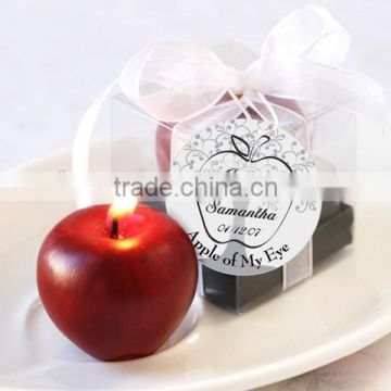 Apple of My Eye Mini Candle in Gift Box with Ribbon and Tag