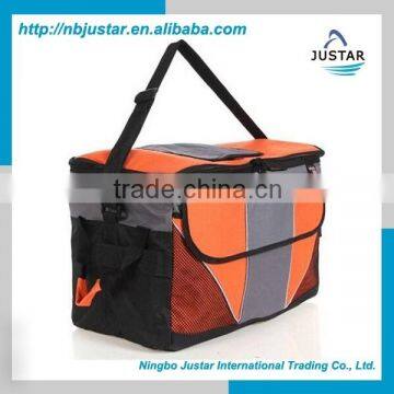 600D Polyester Material Shoulder Type Thermos Picnic Bag with Big Capacity