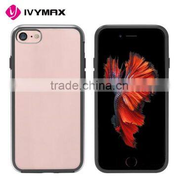 New candy color clear case for iphone 7 2 in 1 cell phone case                        
                                                Quality Choice