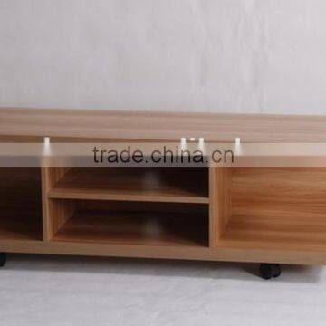 Living room modern TV cabinet design wooden corner TV stand