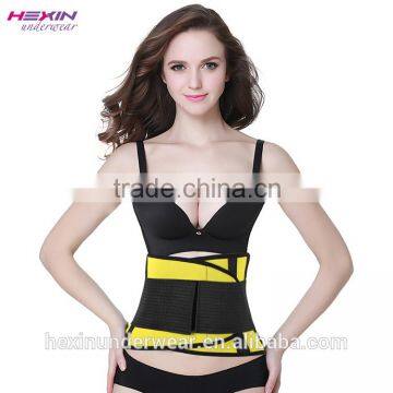 Black and Yellow Fashion Women Sport Waist Trimmer For Waiist Slimming