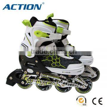 SENHAI/ACTION 2016 Inline roller skates men for outdoor roller skate sport shoes men shoes flashing roller PU wheels