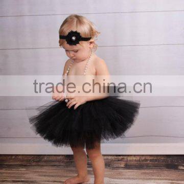 handmade black puffy tutu for kids cheap handmade tutu