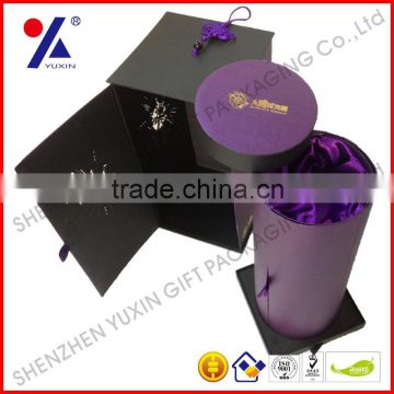 High Quality Custom paper wine box /OEM/Factory price/MOQ1000pcs/Free sample