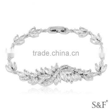 1406275 Rhinestone bracelet , vintage bracelet