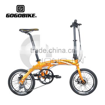 16'' 8 Speed China Best Folding Bikes