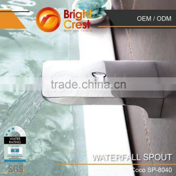 Modern Bathroom Used Waterfall Sink Faucet with Hign Quality