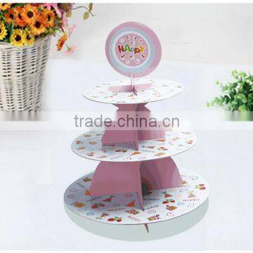 High quality paper cake stand & wholesale cake stands