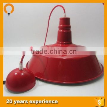 HOT !!!! red colour bulb shade and ceiling unbreakable lighting fixture