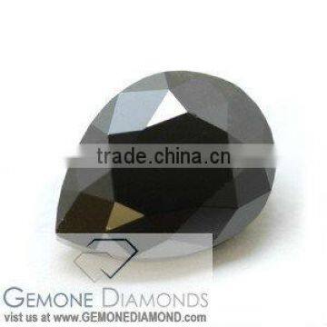 BRILLIANT CUT OPAQUE CLARITY LOOSE BLACK MOISSANITE DIAMONDS PRINCESS,PEAR CUSHION CUT