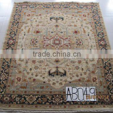 Handmade Wool Rug Iranian Wool Rug Chinese Design Oriental Wool Carpet photo-2