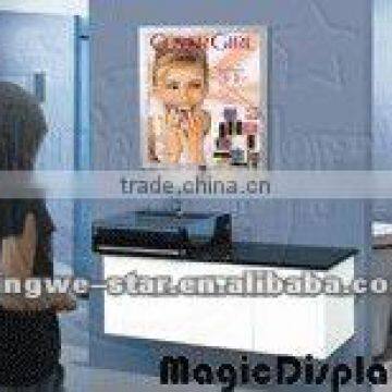 mirror sensor led light box,led advertising mirror