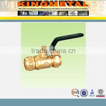 China CE API ISO9001 npt forged brass ball valve