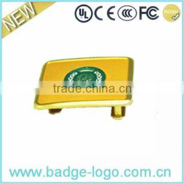 Gold Plated Fashion Antique Copper Belt Buckle for Men