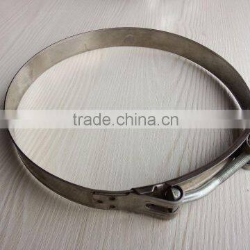 Hardware T-type without spring strength hose clamp
