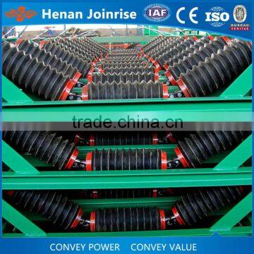 Industrial 108mm diameter waterproof rubber coated belt conveyor roller